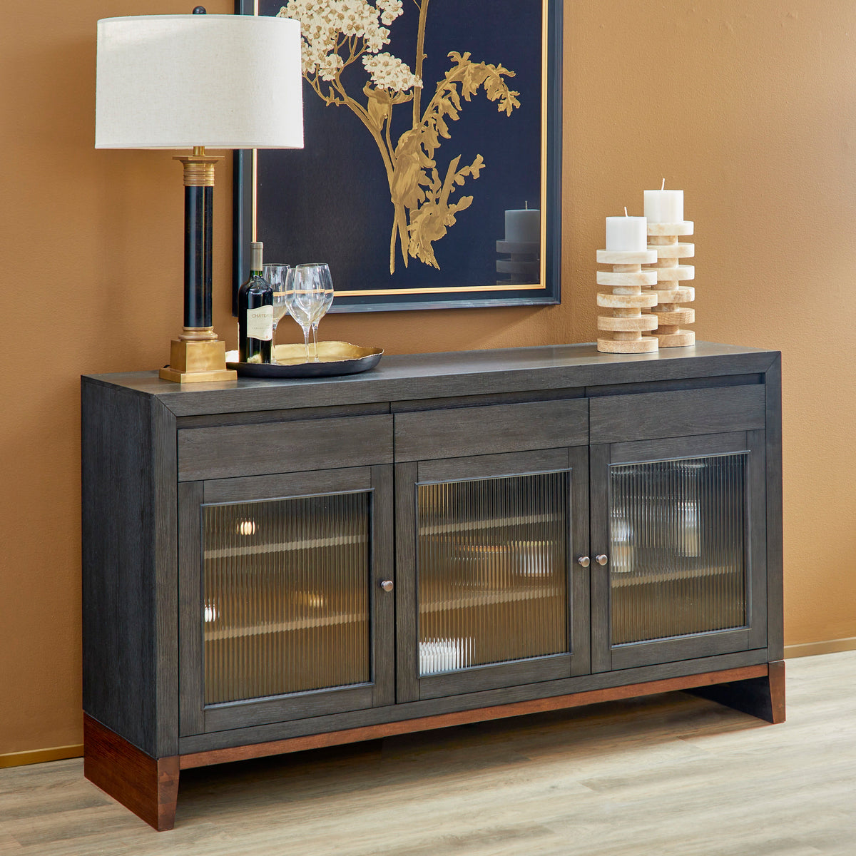 Waterfall Buffet - Deep Ebony | Flexsteel