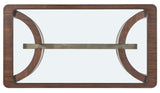 Melange Contours Coffee Table - Dark Brown by Hooker Furniture - View 7