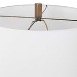 Link Brushed Gold Floor Lamp by Uttermost - View 8