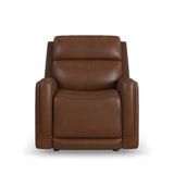 Alister Power Gliding Recliner With Power Headrest And Lumbar - Sedona | Flexsteel