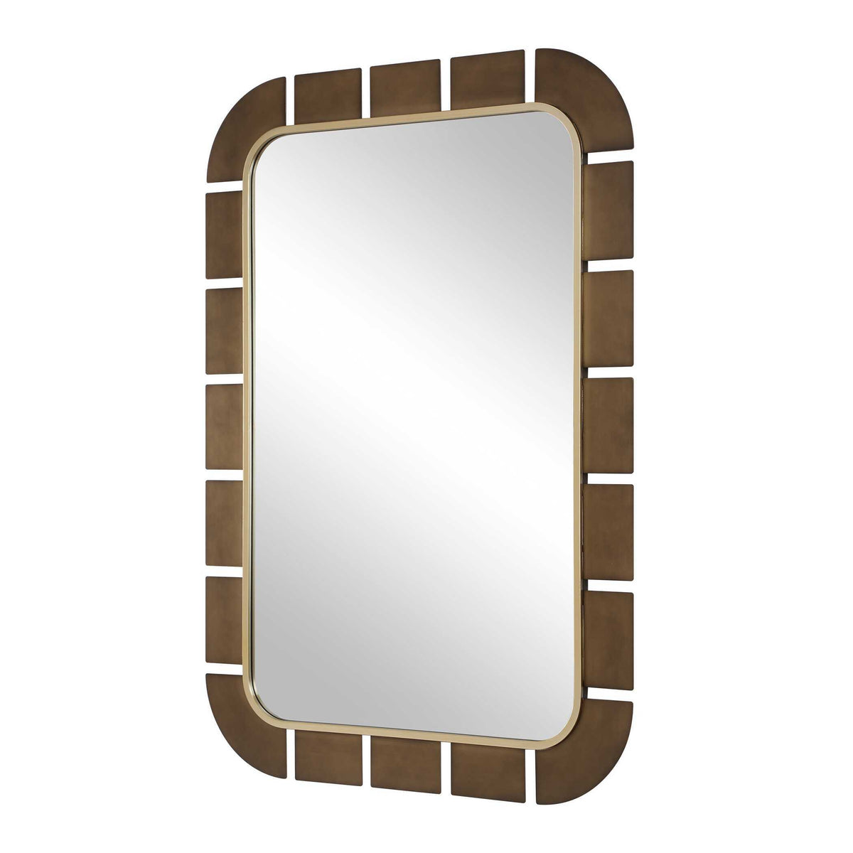 Segment Mirror - Bronze by Uttermost - View 4