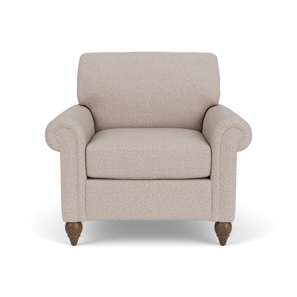 Moxy Fabric Chair With Rolled Arms | Flexsteel