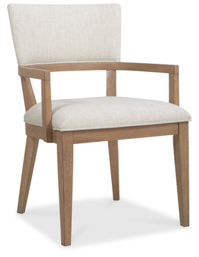 Sonnet Upholstered Dining Chair (Set of 2) - Beige / Light Brown by Hooker Furniture - View 1