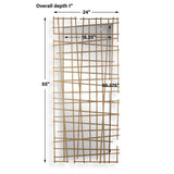 Golden Intersection Mirrored Wall Decor Brass by Uttermost - View 5