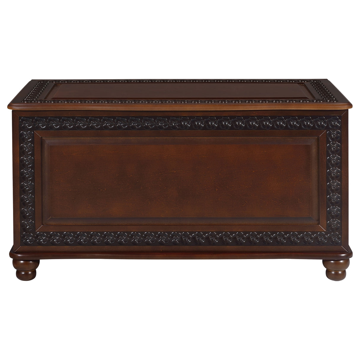 Cedar Chest - Finlay Flip Open Storage Cedar Chest Deep Tobacco