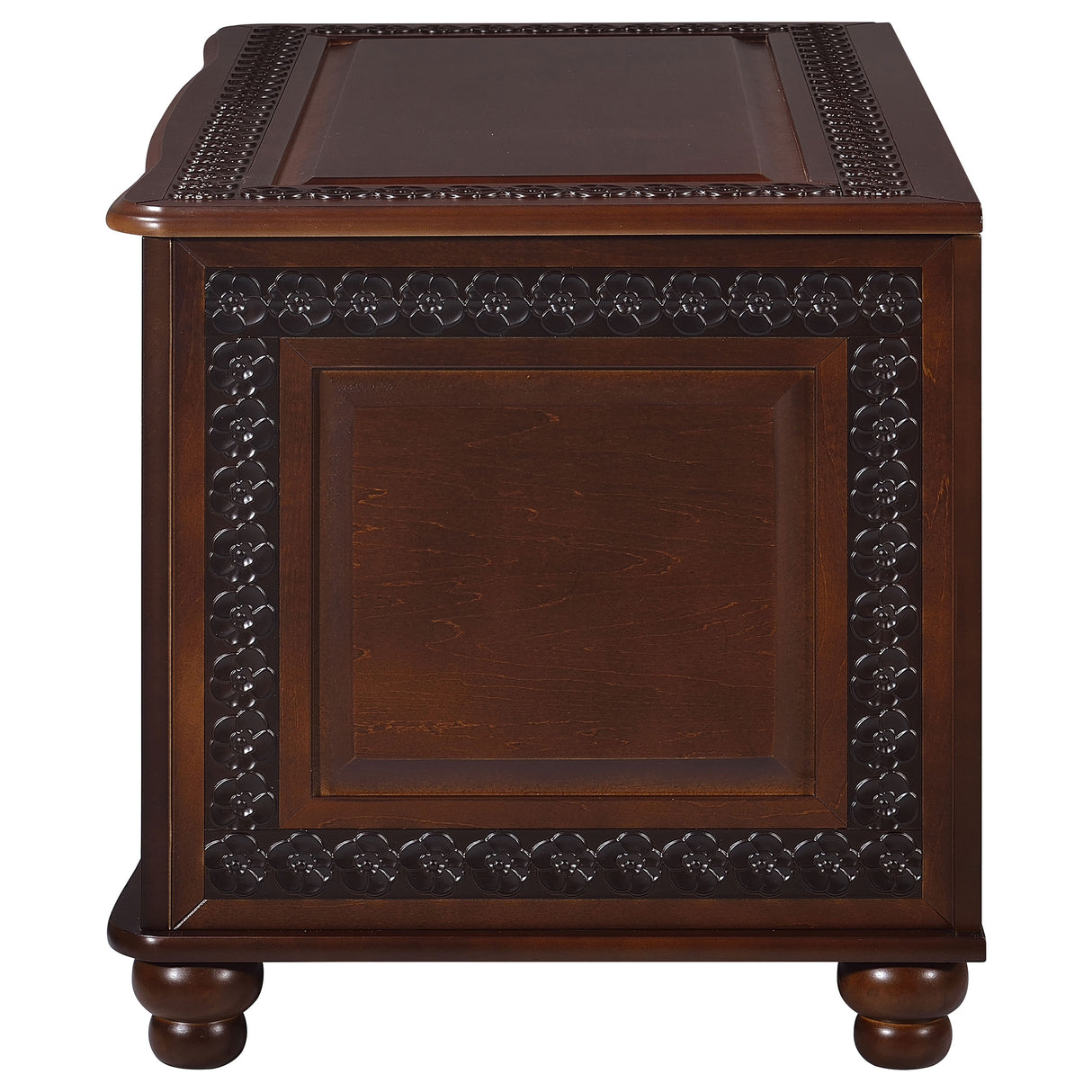 Cedar Chest - Finlay Flip Open Storage Cedar Chest Deep Tobacco