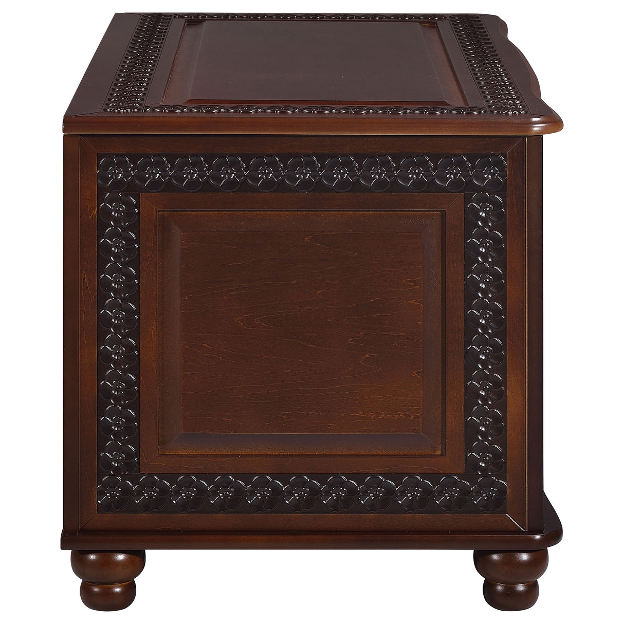 Cedar Chest - Finlay Flip Open Storage Cedar Chest Deep Tobacco