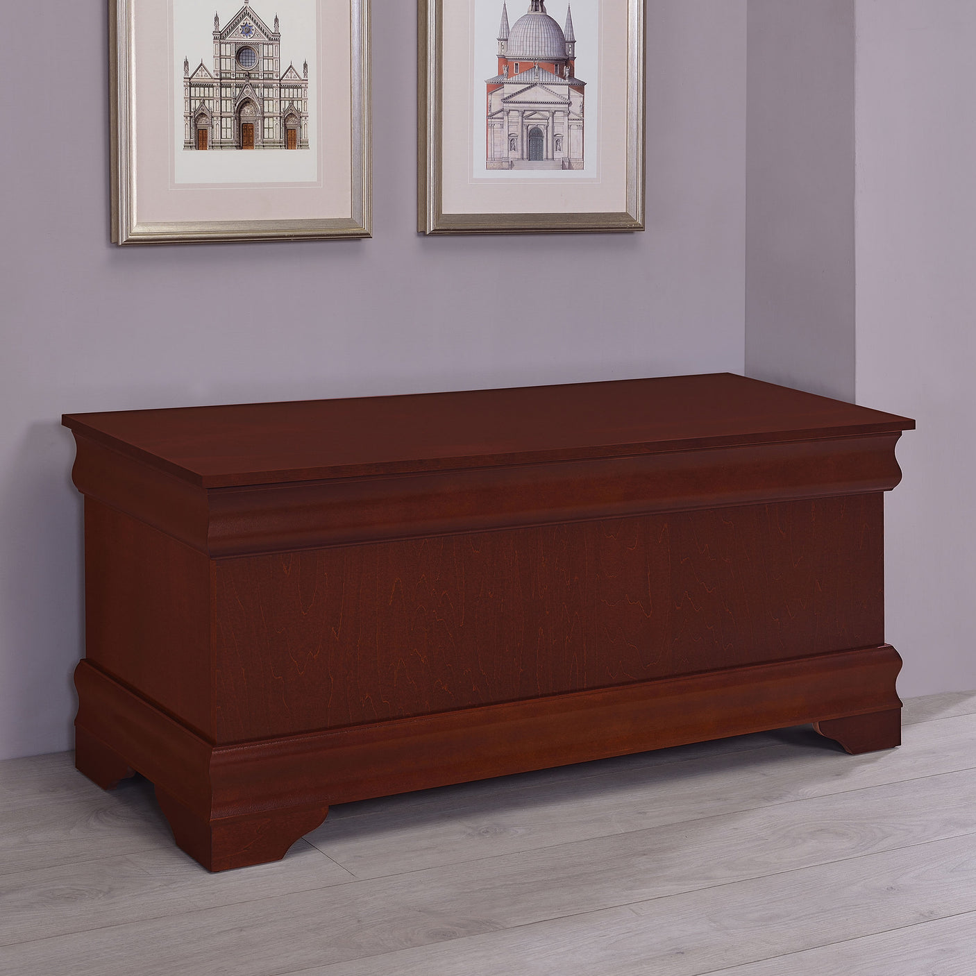 Cedar Chest - Pablo Rectangular Cedar Chest Warm Brown