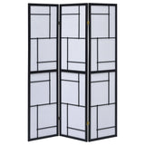 Damis 3 - panel Folding Floor Screen Black and White - 900102 - image - 4