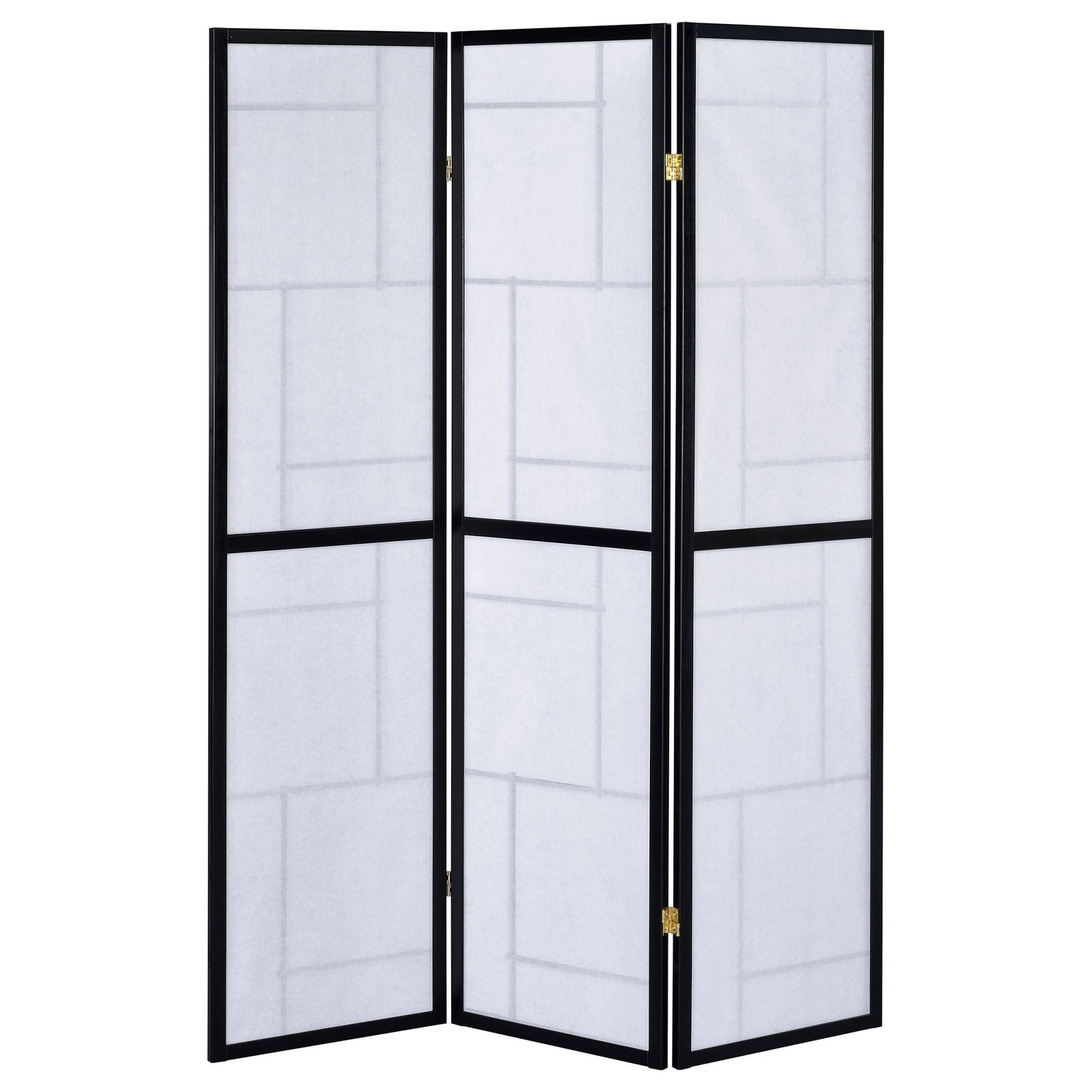 Damis 3 - panel Folding Floor Screen Black and White - 900102 - image - 5