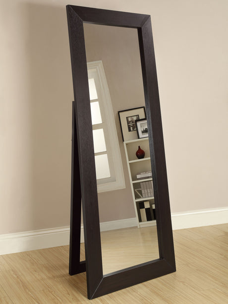 Standing Mirror - Toga Rectangular Floor Mirror Cappuccino