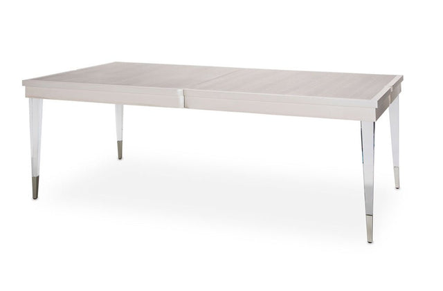 Camden Court Rectangular Dining Table In Pearl - 9005000 - 126 | Aico - 9005000 - 126 - Home Elegance USA - 1