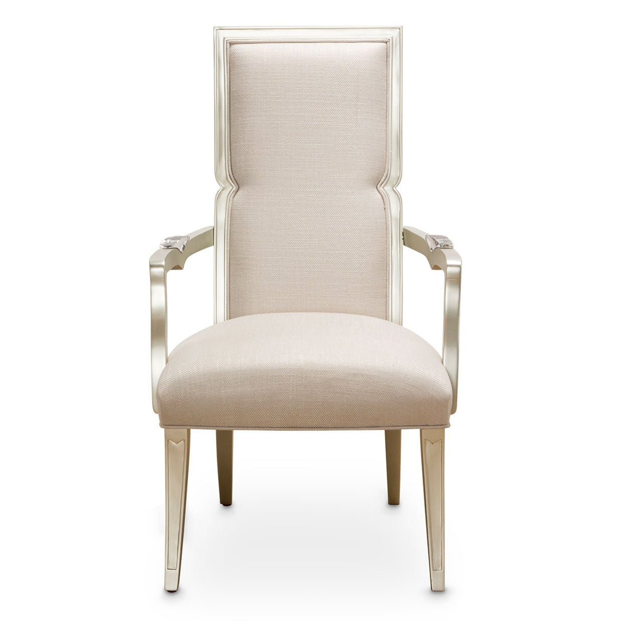 Camden Court Arm Chair Assembled In Pearl (Set Of 2) - 9005004A - 126 | Aico | Home Elegance USA