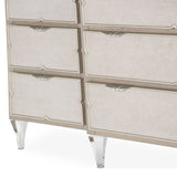 Camden Court Storage Console - Dresser In Pearl - 9005050 - 126 | Aico - 9005050 - 126 - Home Elegance USA - 7