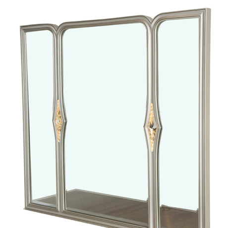 Camden Court Vanity Mirror In Pearl - 9005068-126 - Aico Furniture