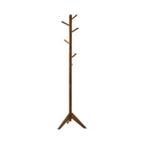 Coat Rack - Devlin Coat Rack with 6 Hooks Walnut