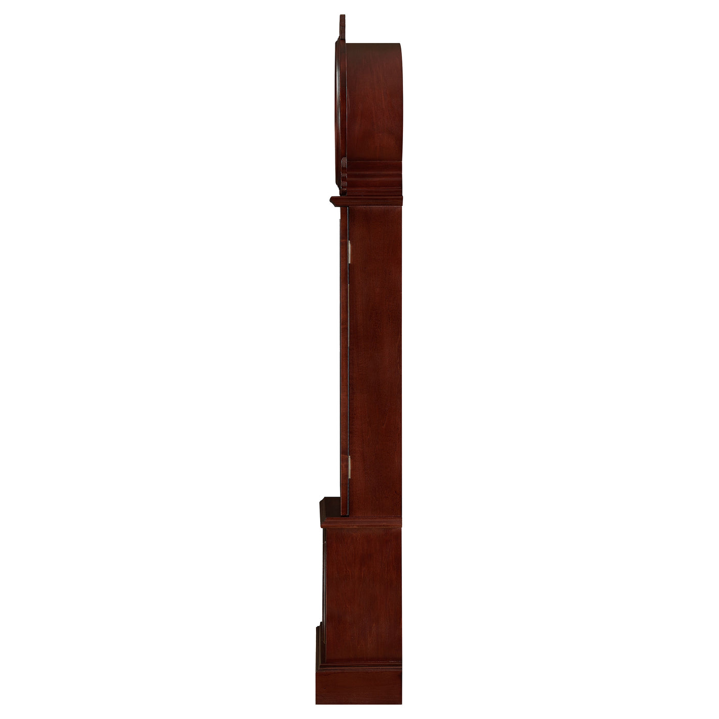 Grandfather Clock - Narcissa Grandfather Clock with Chime Brown Red