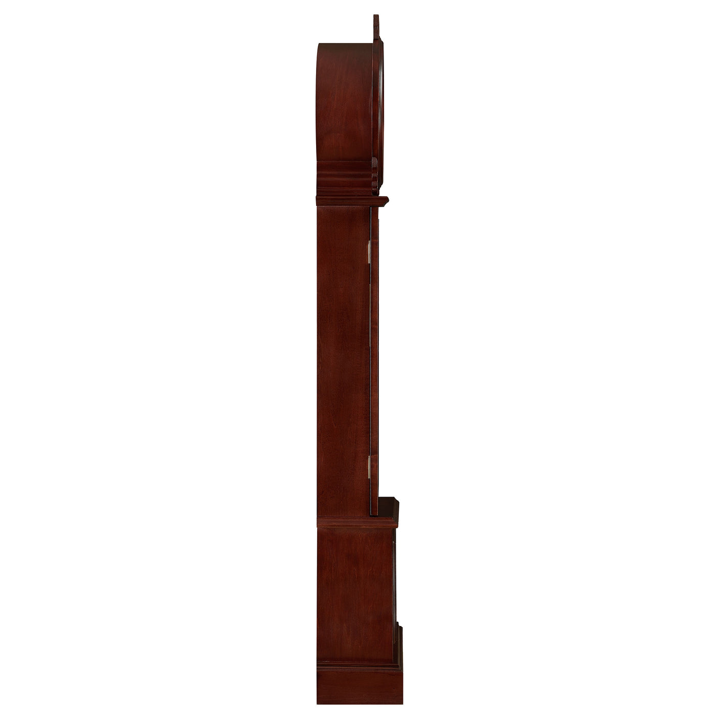 Grandfather Clock - Narcissa Grandfather Clock with Chime Brown Red