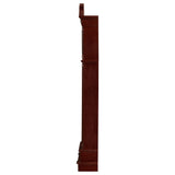 Grandfather Clock - Diggory Grandfather Clock Brown Red and Clear