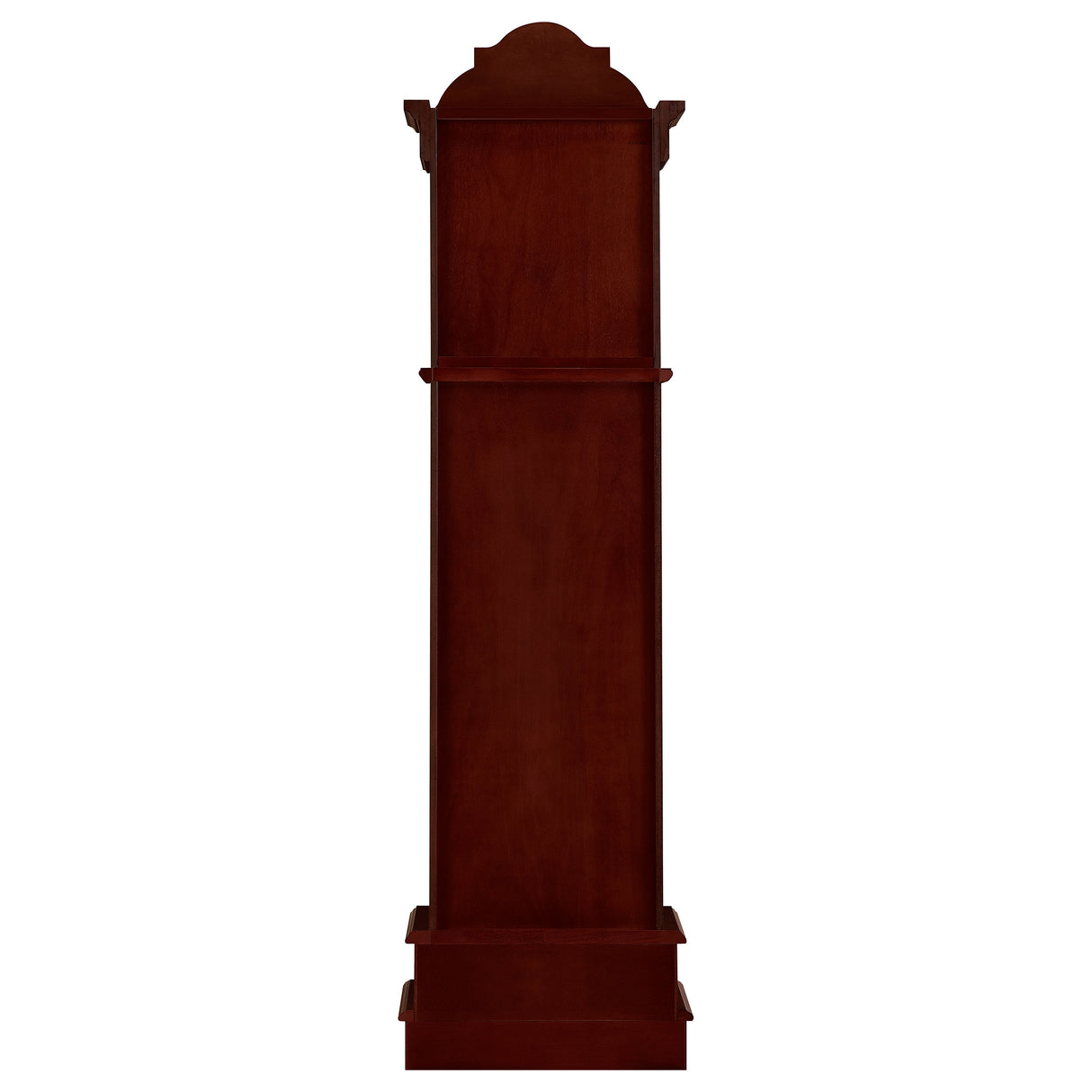 Grandfather Clock - Diggory Grandfather Clock Brown Red and Clear
