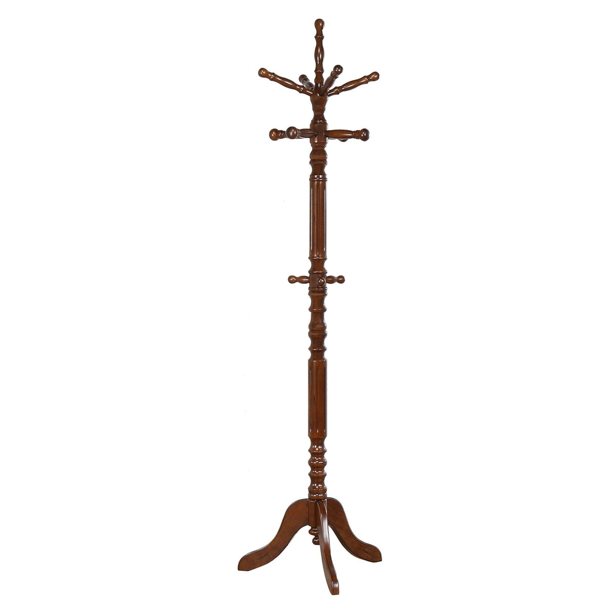 Achelle Coat Rack with 11 Hooks Tobacco | Coaster - 900769 - Home Elegance USA - 1