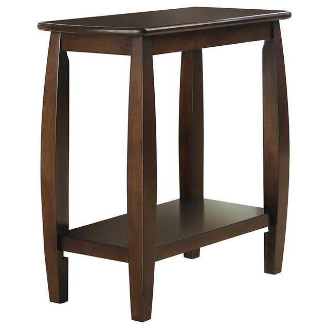 Side Table - Raphael 1-shelf Chairside Table Cappuccino