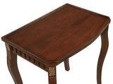 3 Pc Nesting Table - Daphne 3-piece Curved Leg Nesting Tables Warm Brown
