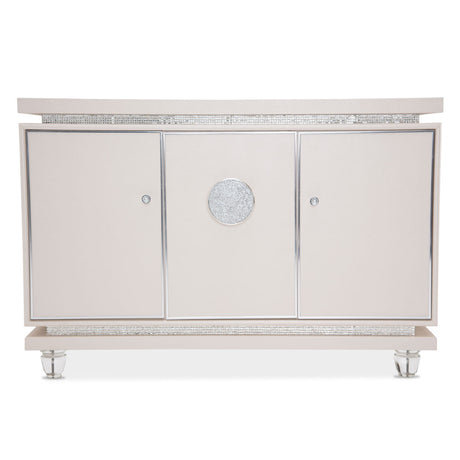 Aico Furniture - Glimmering Heights 3 Door Sideboard In Ivory 9011007-111 Home Elegance USA