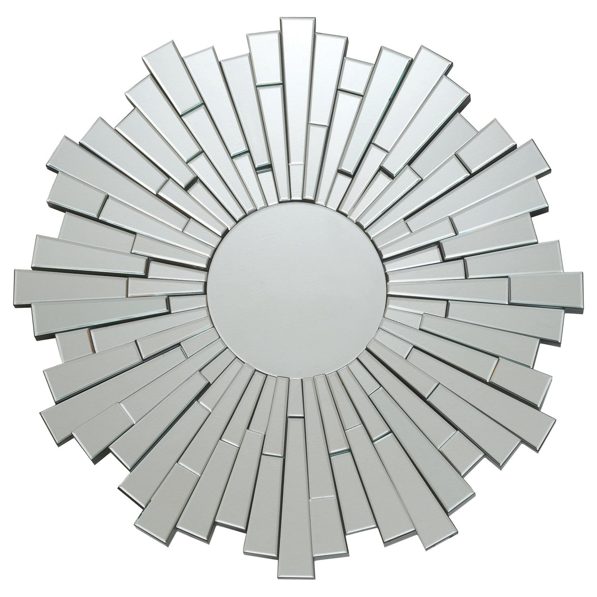 Danika Sunburst Circular Mirror Silver | Coaster - 901784 - Home Elegance USA - 1