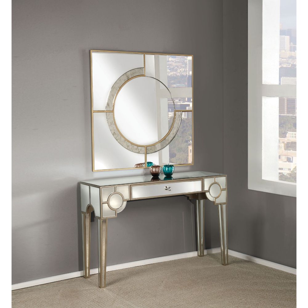 Acme - Hanne Console Table 90246 Mother of Pearl