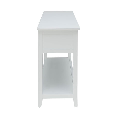 Acme - Flavius Console Table 90262 White Finish