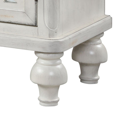 Acme - Vermont Console Cabinet 90288 Antique White Finish