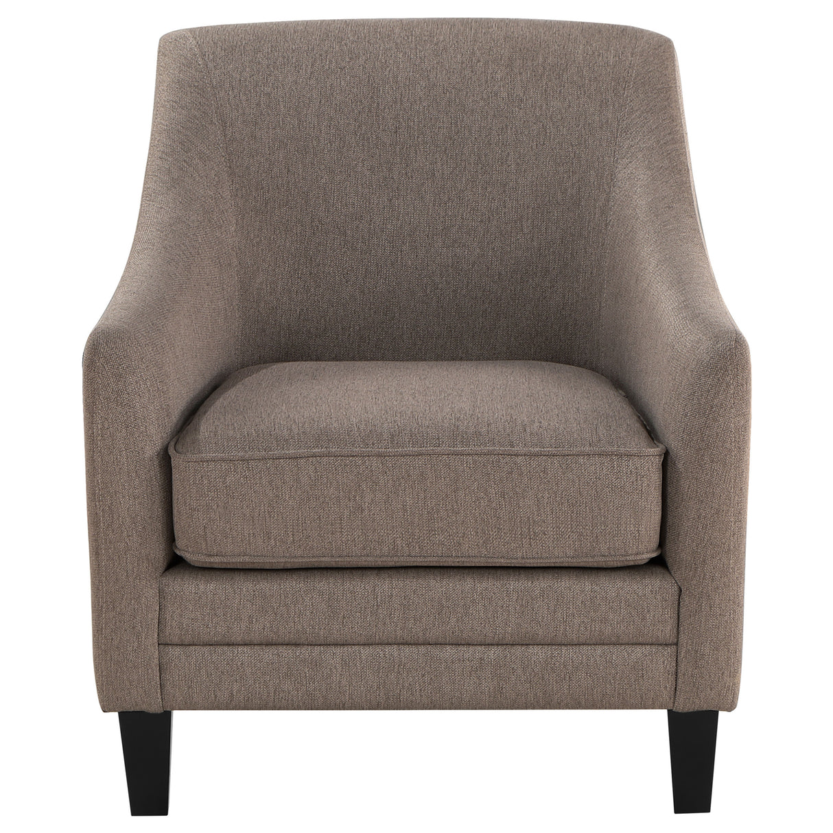 Chair - Liam Upholstered Sloped Arm Accent Club Chair Camel