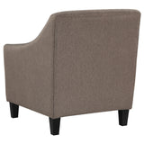 Chair - Liam Upholstered Sloped Arm Accent Club Chair Camel