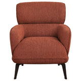 Accent Chair - Andrea Heavy Duty High Back Accent Chair Orange