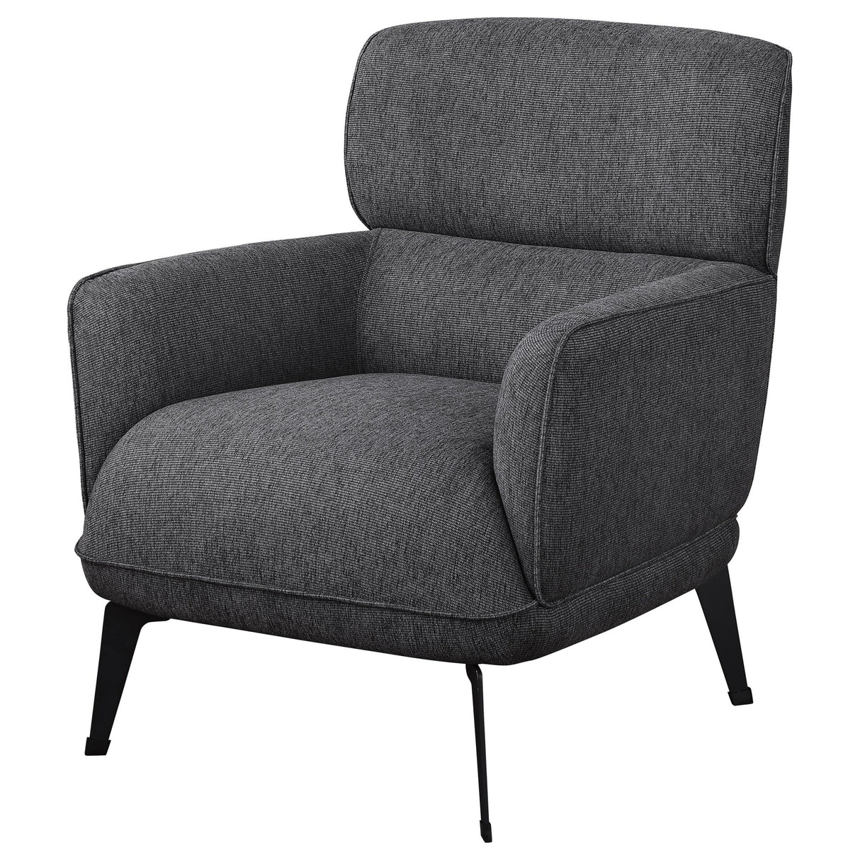 Accent Chair - Andrea Heavy Duty High Back Accent Chair Grey - Accent Chairs - 903082 - image - 4