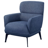 Accent Chair - Andrea Heavy Duty High Back Accent Chair Blue