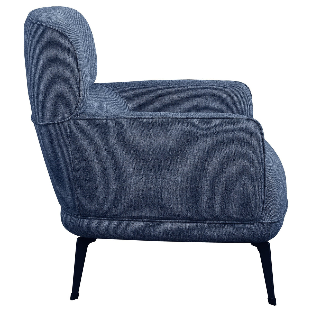 Accent Chair - Andrea Heavy Duty High Back Accent Chair Blue