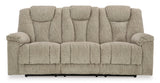 Ashley Stone Hindmarsh PWR REC Sofa with ADJ Headrest - Velvet - 9030915 - Home Elegance USA - 1