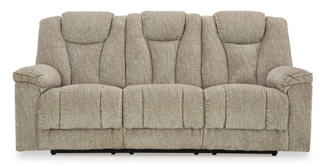 Ashley Stone Hindmarsh PWR REC Sofa with ADJ Headrest - Velvet - 9030915 - Home Elegance USA - 1