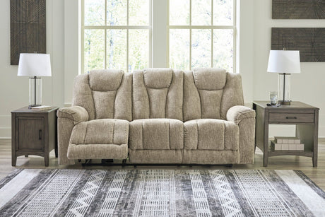 Ashley Stone Hindmarsh PWR REC Sofa with ADJ Headrest - Velvet - 9030915 - Home Elegance USA - 5