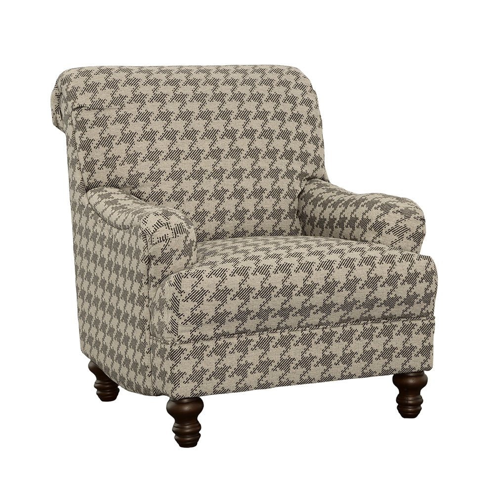 Accent Chair - Glenn Upholstered Accent Chair Grey
