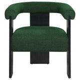 Accent Chair - Ramona Boucle Upholstered Accent Side Chair Green and Black - Accent Chairs - 903148 - image - 3