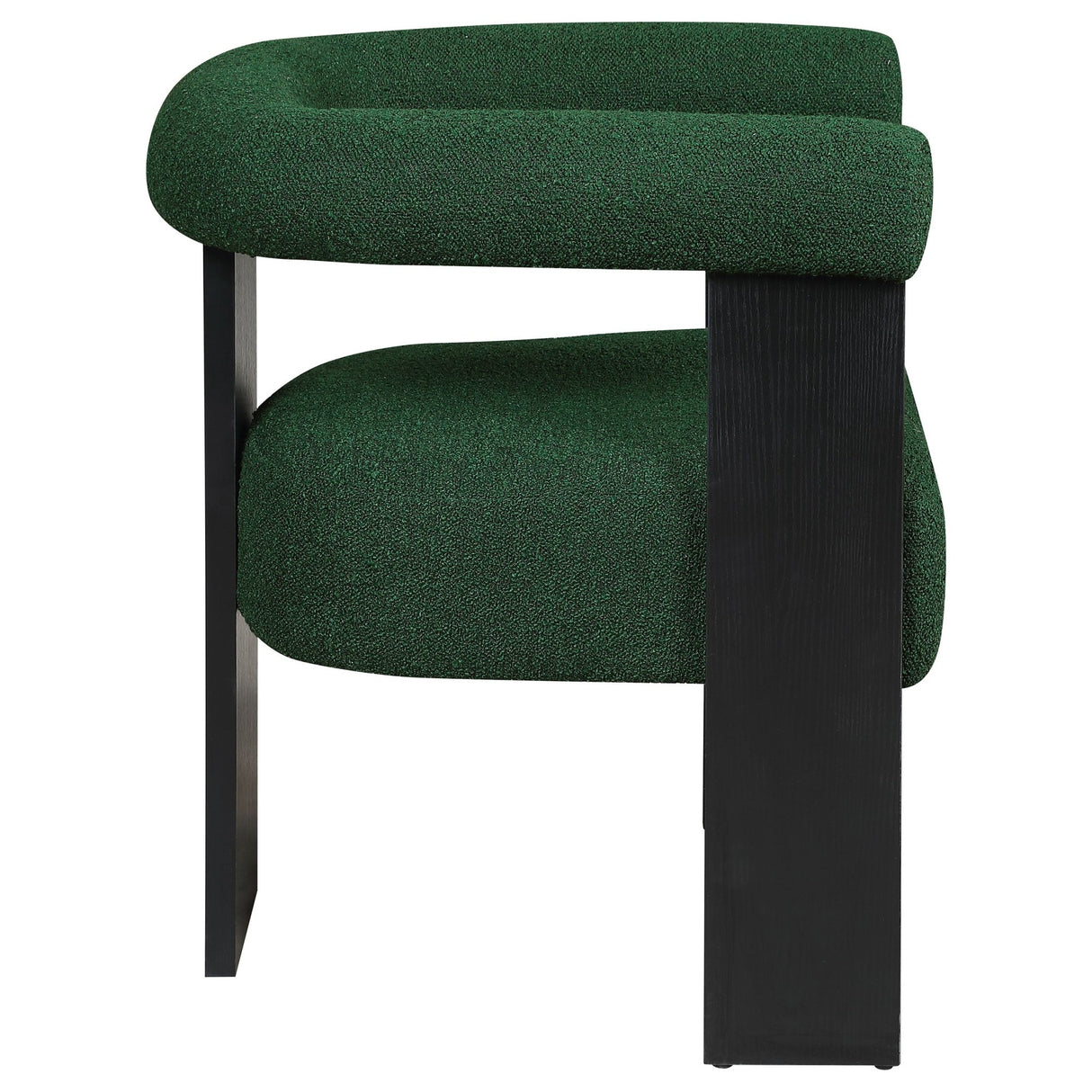 Accent Chair - Ramona Boucle Upholstered Accent Side Chair Green and Black - Accent Chairs - 903148 - image - 8
