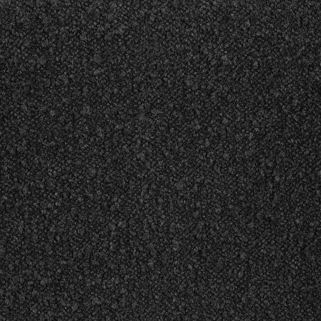 Accent Chair - Ronea Boucle Upholstered Armless Curved Accent Chair Charcoal