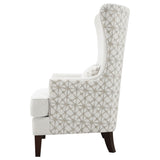 Accent Chair - Pippin Upholstered Wingback Accent Chair Latte