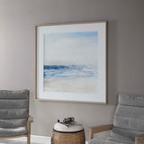 Surf And Sand Framed Print - Blue / Beige by Uttermost - View 3