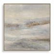 Say When Hand Painted Canvas Black / Blue / Brown / Gold / Gray / White - Blue / Gray by Uttermost - View 1