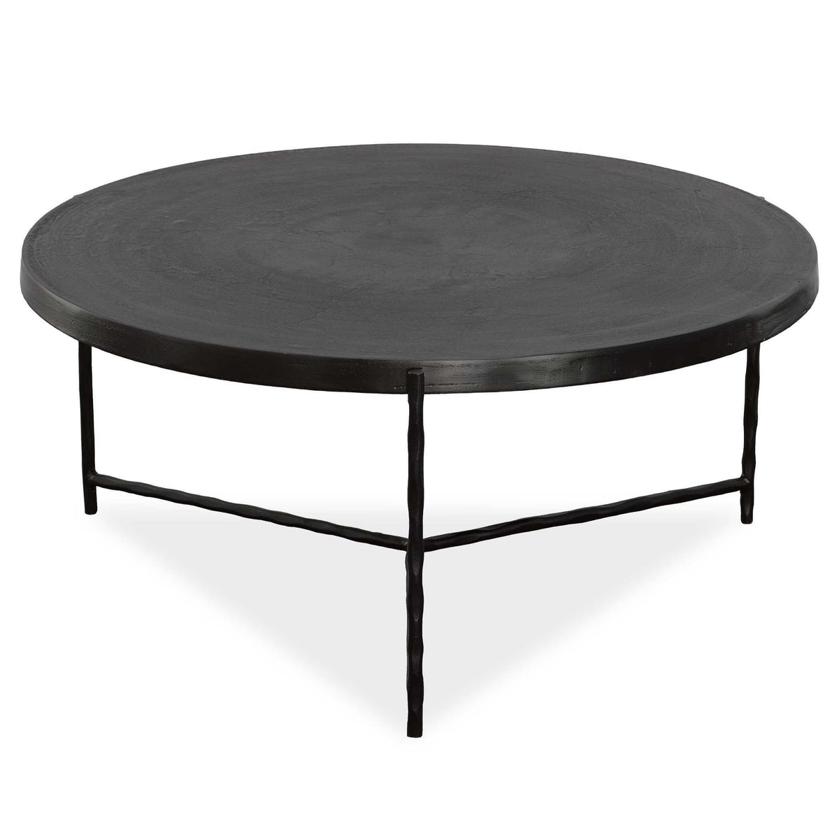 Trellick Modern Coffee Table - Black by Uttermost - View 3