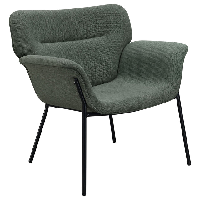 Accent Chair - Davina Upholstered Flared Arms Accent Chair Ivy - Accent Chairs - 905613 - image - 1